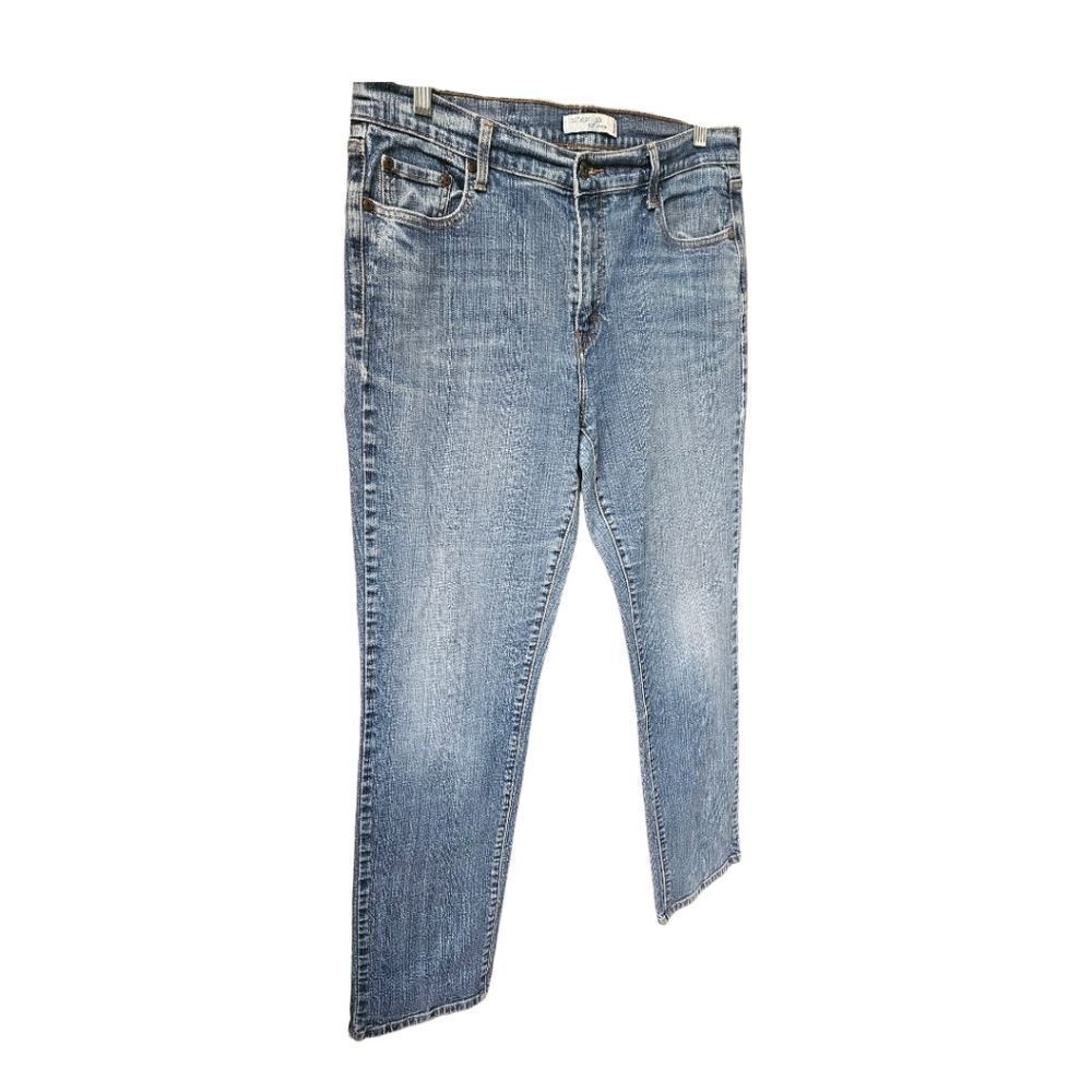 LEVI'S Women's Size 16 Plus Rustic look Straight leg 505 denim Cotton Jeans - Picture 9 of 16